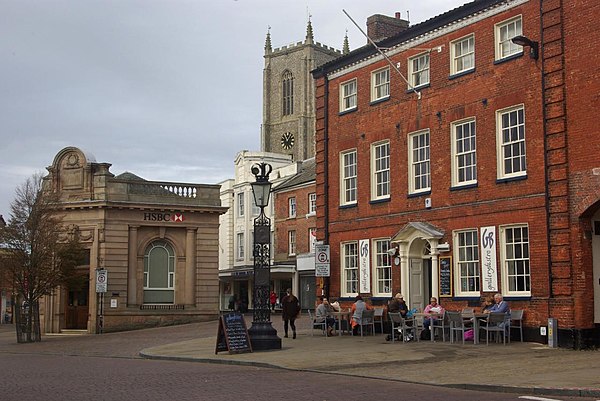 Fakenham, best known for Fakenham Racecourse and is the third-largest settlement