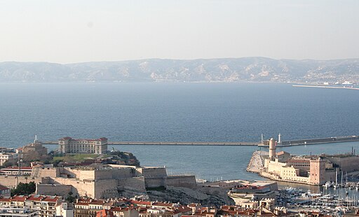 Marseille Fort Saint-Nicolas vue générale