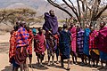 Massai Tribe Cultural Dance Jumping