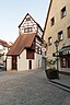 Hersbruck, Mauerweg 7, Stadtmauer mit Turm