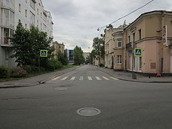 Vista desde la calle Báltico