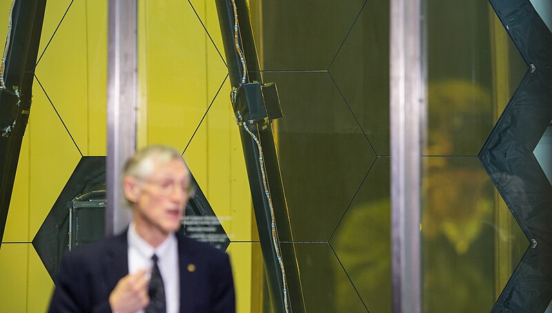 File:Media Invited to Rare View of NASA's James Webb Space Telescope Mirrors (30651540531).jpg