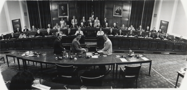 House Judiciary Committee members and staff, 1974