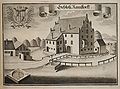 “Schloß Ramstorff" (Wallerfing-Ramsdorf), aus : Beschreibung des Churfürsten- und Hertzogthumbs Ober- und Nidern Bayrn. Rentamt Landshut, Gericht Osterhofen, 1723