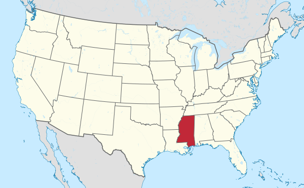 Mississippi in United States (US48).svg
