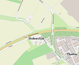 Kaart van Molenvliet