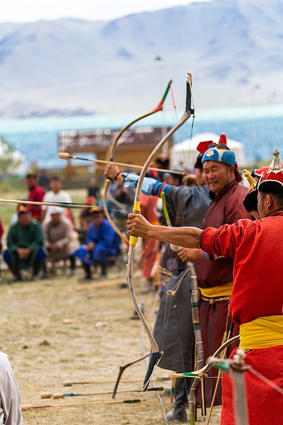 File:Mongolian Archery Competition.jpg