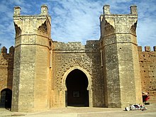 The main gate of Chellah, near Rabat, which became a Marinid necropolis Morocco CMS CC-BY (15746517075).jpg