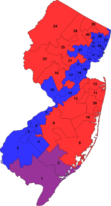 New Jersey General Assembly composition, 2014-2016 NJ General Assembly composition 2014.svg