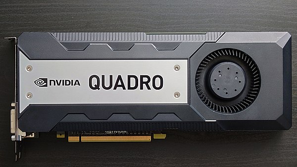 An Nvidia Quadro K6000, released in 2013