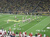 Michigan on offense