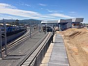 New Bayswater Railway Station under construction, Melbourne, 2017