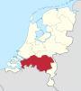 Noord-Brabant in the Netherlands.svg