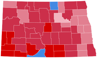 2000 United States presidential election in North Dakota