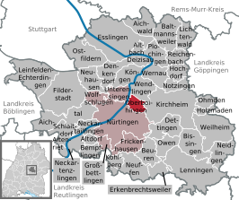Kaart van Oberboihingen