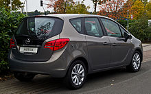 File:Opel Meriva 1.4 Style (B, Facelift) – Frontansicht, 24. Oktober 2015,  Münster.jpg - Wikipedia