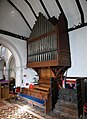 Organ in the chancel of the Church of Saint Helen and Saint Giles in Rainham. [91]