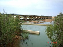 Small dam near Abadla