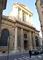 Façade du transept sud de Pierre Gittard.