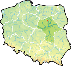 Розташування міста Пшасниш