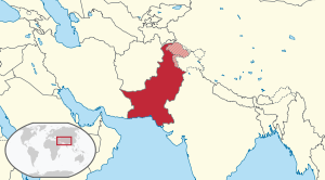 Pakistani asendikaart