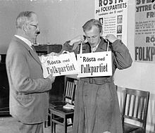 People's Party election workers, 1940 election Peoples-Party-election-activists-Sweden-election-1940.jpg