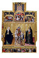 Altarpiece of Saints Ursula, Martin and Anthony. Gonzalo Pérez.