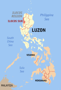 Ilocos Sud - Localisation