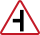 Philippines road sign W2-6 L.svg