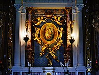 Pinerolo Chiesa di Madonna delle Grazie Interno Altare Maggiore 4.jpg