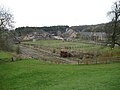 From the north west, across the colliery tracks