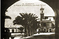 Plaza de la Laguna, antigua "Plaza de la Constitución", vista desde el arco de "El Toril" ya desaparecido.