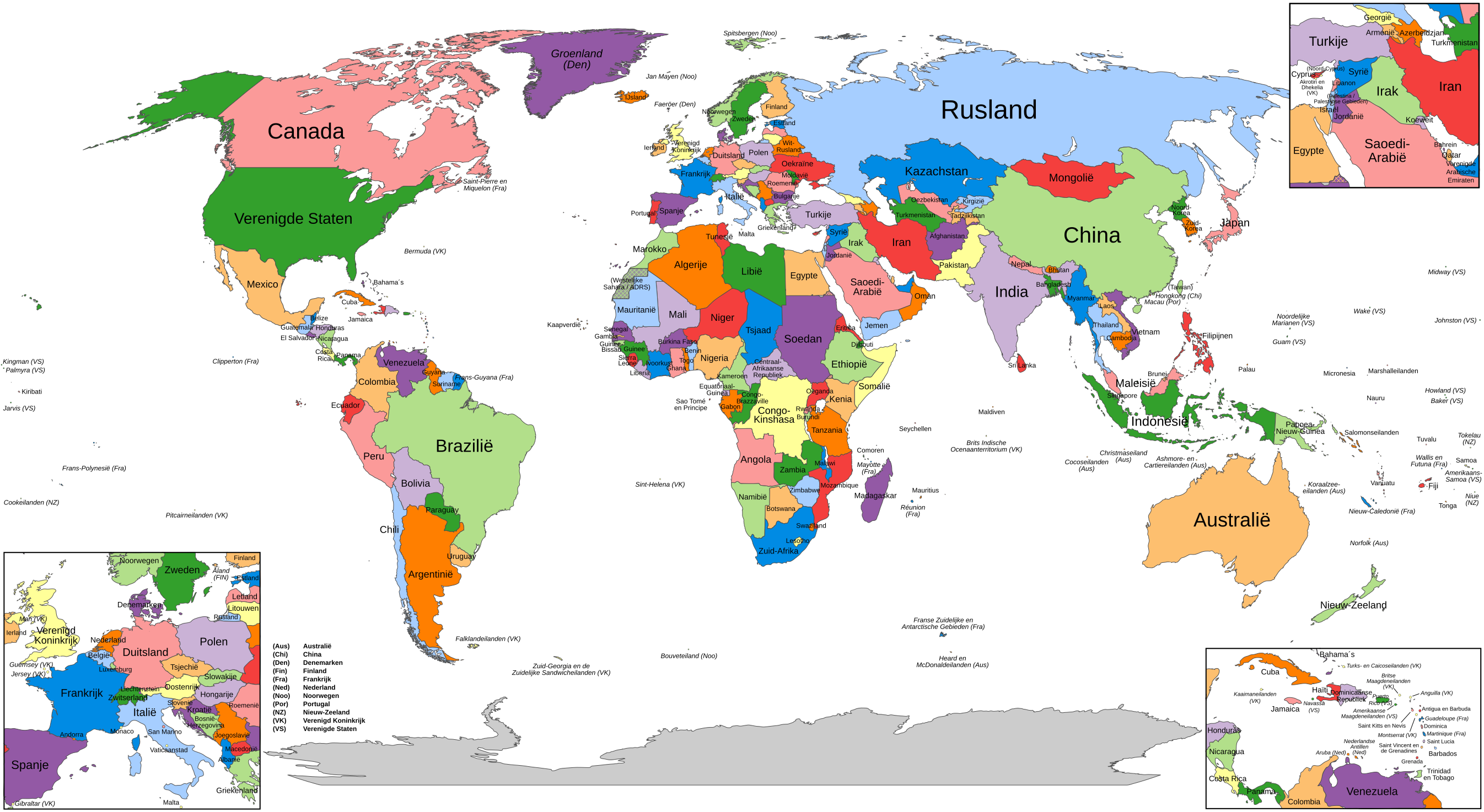 Political Map Of The World