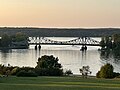 Vue sur le pont de Glienicke