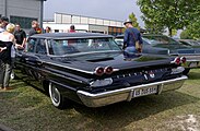 Pontiac Bonneville, Baujahr 1960, 6400 cm³, V8, 303 PS Bitburg Classic 2014, Das Nummernschild ist verfälscht!