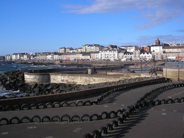 Portstewart seafront.