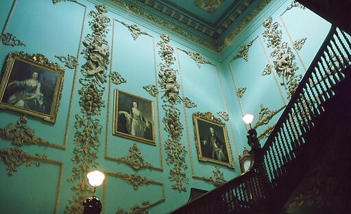 Powderham Castle Staircase Hall