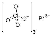 Praseodymium(III) perchlorate.svg