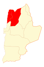 Location in the Antofagasta Region