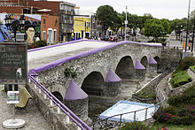 Puente de Ovando cerca del barrio de Analco.