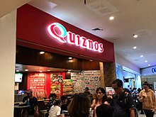 One of the first Quiznos branches in the Philippines Quiznos Alabang.jpg