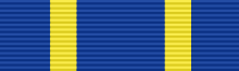 RCMP медал за дълъг сервиз ribbon.svg