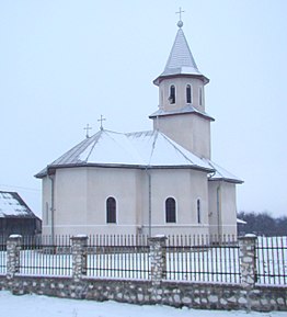 Biserica de zid „Înălțarea Domnului” din satul Petelea