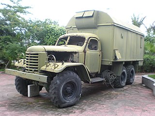 <span class="mw-page-title-main">Jiefang CA-30</span> Chinese 2.5 ton 6x6 military cargo truck