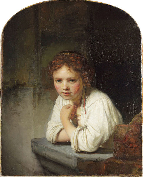 File:Rembrandt Harmensz van Rijn - Girl at a Window - Google Art Project - edited.jpg