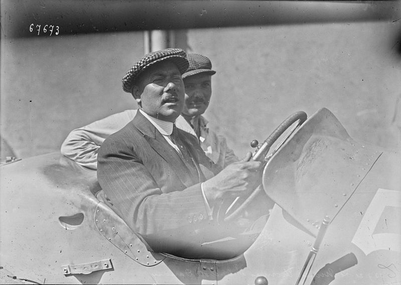 File:René Thomas at the 1921 French Grand Prix.jpg