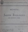 Vignette pour Fichier:Revista del Jardín Zoológico de Buenos Aires (Epoca II.- Año XV. Núm. 60).pdf