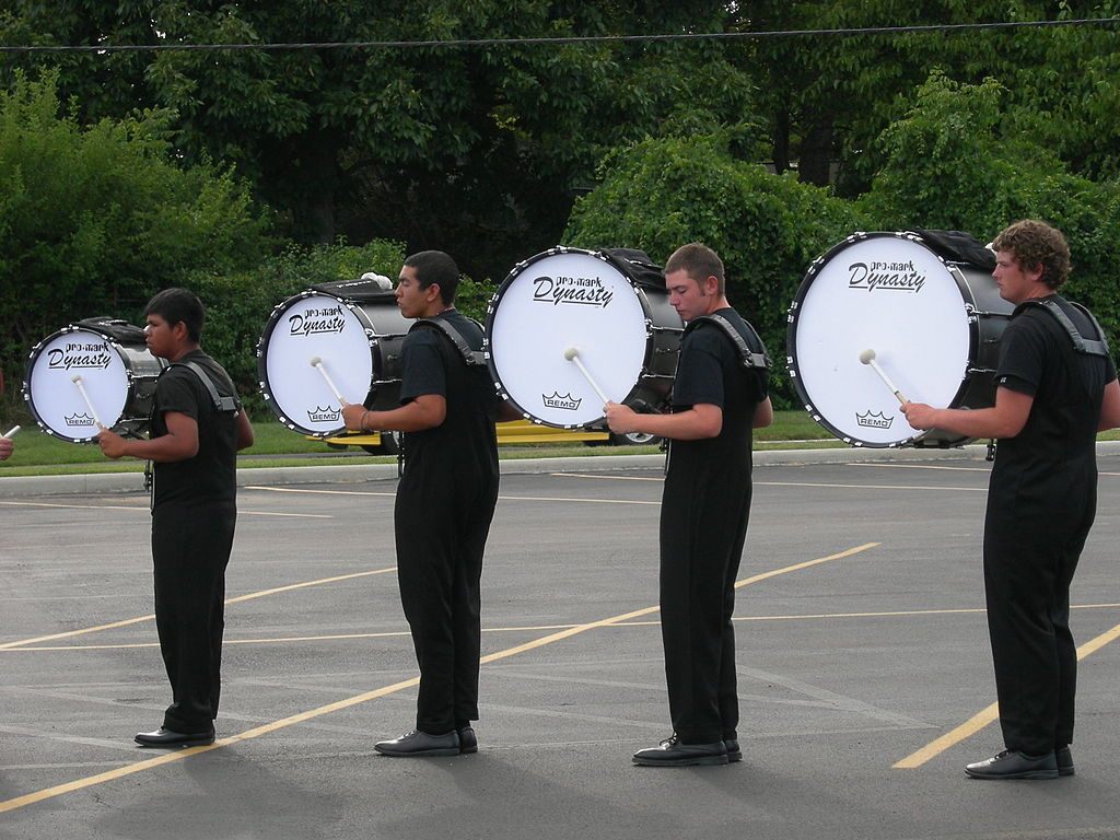 marching band bass drum