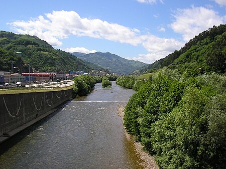 Rio Caudal. Mieres. Asturies