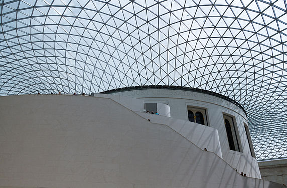 Roof of the Queen Elizabeth II Great Court